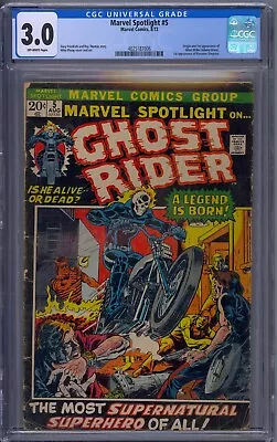 Marvel Spotlight #5 Cgc 3.0 1st Ghost Rider Johnny Blaze • $725.99