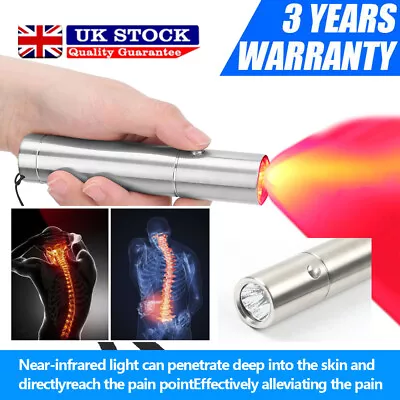 £19.59 • Buy Medical Grade LED Infrared Red Light Therapy For Pain Relief Reduce Inflammation