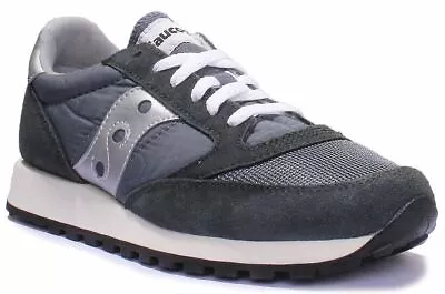 £29.99 • Buy Saucony Jazz Orig Jazz Orig Vintage Suede 3-5.5 In Blue Silver Size UK 3 - 8