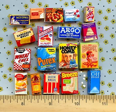 $9.99 • Buy Vintage Miniature Visual Grab Bag Sales With Sugar Cubes. Lot  # 3194