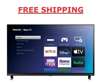 Philips 32 Class HD (720P) Smart Roku Borderless LED TV (32PFL6452/F7) • $148.69