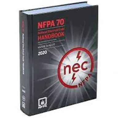 National Electrical Code NEC Handbook NFPA 70 2020 Edition USA ITEM • $70.28
