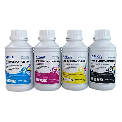 CALCA Ultra Density Series Dye Sublimation Inks 500ml For Epson DX7 I3200 Head • $22.98