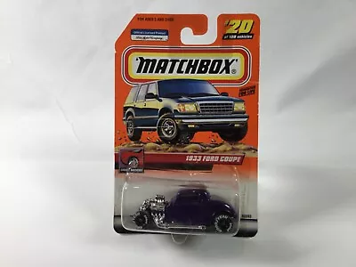 Matchbox 1933 Ford Coupe • $24.95