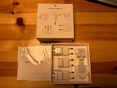 Genuine New Apple World Travel Adapter Kit MD837ZM/A IPhone IPad. IPod MacBook • £18