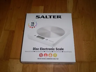 Salter Disc Electronic Scale • £5