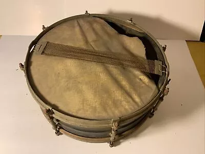 Vintage 1930’s Leedy Reliance Black Snare Drum Estate Find • $113.50