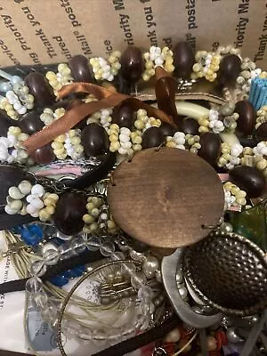 Huge Vintage To Now Jewelry Lot - Broken And Junk - Great For Craft 10 Lbs • $29.99