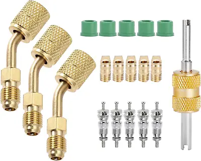 SURIEEN R410A Adapter Mini Split Adapter Fitting Kit With Valve Core Remover • $18.07