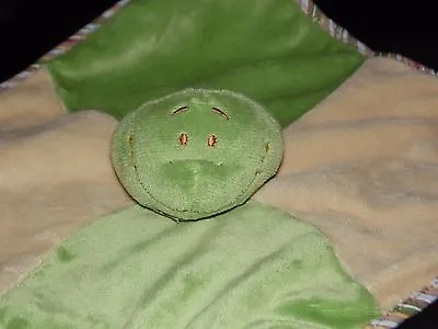 £12.95 • Buy Noukies Aldo Green Frog Comforter Soft Toy Bug Blankie