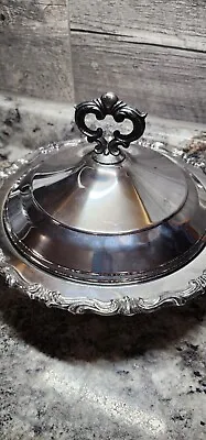 F B Rogers Silver Co Pan Polished With Lid Sticker On Bottom • $30