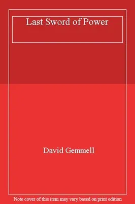 Last Sword Of PowerDavid Gemmell • £2.47