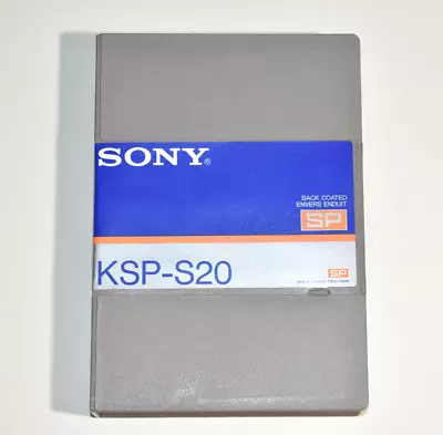 SONY KSP-S20 Metal Video Cassette Tape Movie 129 Meters Back Coated Blank NEW • $9.50