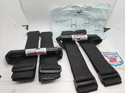 Original Trident Brand Scuba Tank Holding Carrier Handle Grip Straps Set Of Two • $42.99
