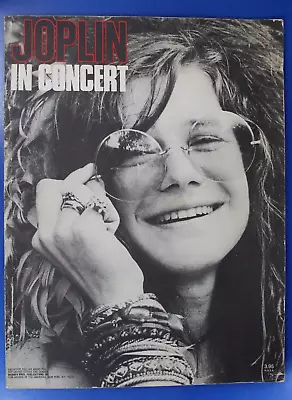 Scarce (Janis) Joplin In Concert Songbook-11 Songs 63 Pages • $13