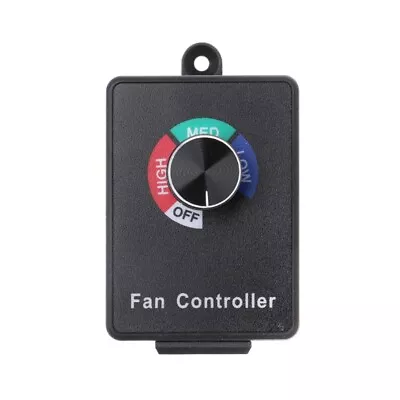 AC 120V 3A Fan Variable Speed Controller Electric Motor Rheostat For Hydroponics • $18.55