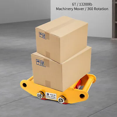 6 Ton 13200lbs Machinery Mover Heavy Duty Machine Dolly Equipment Roller Skates • $30.40