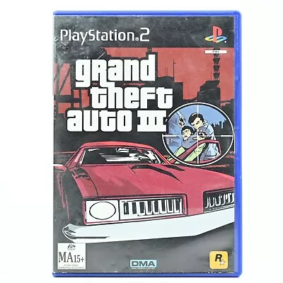 Grand Theft Auto III - Sony Playstation 2 / PS2 Game - PAL! • $20.99