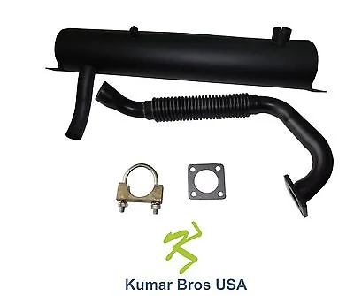 New Kumar Bros USA Muffler Ex Pipe &Clamp FITS Bobcat S130 S150 S160 S175 S185  • $179.99