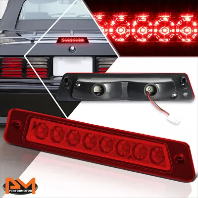 For 87-93 Ford Mustang LX Hatchback W/OE Spoiler LED 3RD Tail Brake Light Red • $28.71