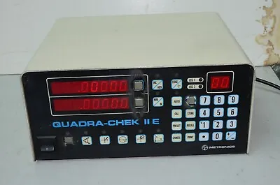 Metronics Quadra-Chek II Q2E-NL-01-MT X & Y LED Controller Readout • $799.99