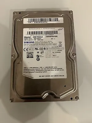 Samsung Ecogreen HD154UI 1.5TB 3.5  Desktop Hard Drive SATA • £15