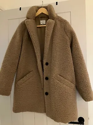 Fat Face Teddy Coat Size 12 • £15