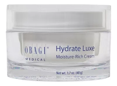 Obagi Hydrate Luxe 1.7 Oz 48 G. Facial Moisturizer Rich Cream • $39.99