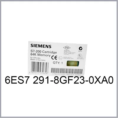 Siemens 1 PIECE New 6ES7 291-8GF23-0XA0 S7-200 64k Memory 6ES7291-8GF23-0XA0 • $29.28