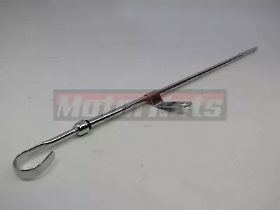 $28.13 • Buy BBC Chrome Steel Engine Oil Dipstick 396 427 454 472 502 Tube Dip Stick BB Chevy