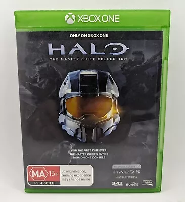 Halo: The Master Chief Collection Xbox One (2014)  Free Post • $24