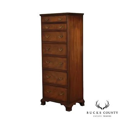 Kittinger Vintage Chippendale Style Mahogany Lingerie Chest • $1795