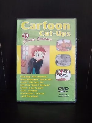 Cartoon Cut-Ups DVD 19 Cartoons Vintage Remastered ~ Trl8#92 • $9.42