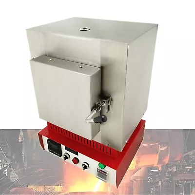 Laboratory Benchtop Muffle Furnace 2012℉ 4L Material Testing & Analysis 110V • $598.78