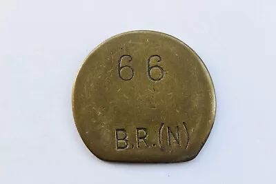 Railway Pay Check Token BR(N) British Railways Northern No. 66  • £9.44