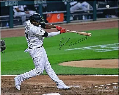 Eloy Jimenez Chicago White Sox Autographed 16  X 20  Hitting Photograph • $129.99