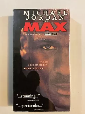 Michael Jordan To The Max [new Vhs] Factory Sealed Basketball Chicago Bulls Nba • $14.95