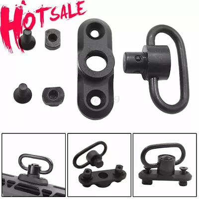 M-LOK MLOK Standard QD Sling Swivel Adapter Rail Mount Push Button Tool NEW AU • $19.92