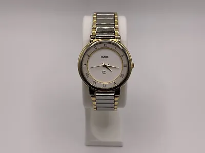 Ladies Gucci Watch 18k Gold Bezel - Paris 3228 Vintage For Parts/Not Working • $99.50