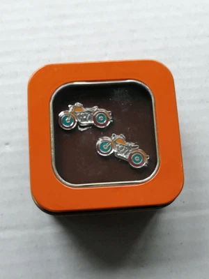£3.25 • Buy Fashion Cufflinks - Motor Bike Retro  Boxed  B* 2 B