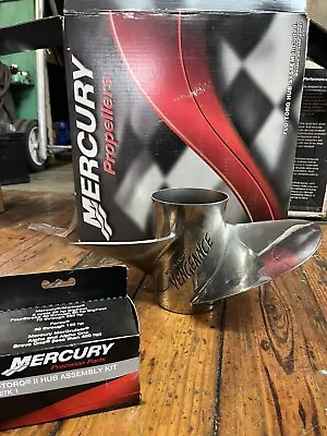 Mercury Vengeance Propeller 48-17314A46 13 3/8X14P Right Hand 3 Blade Stainless • $220