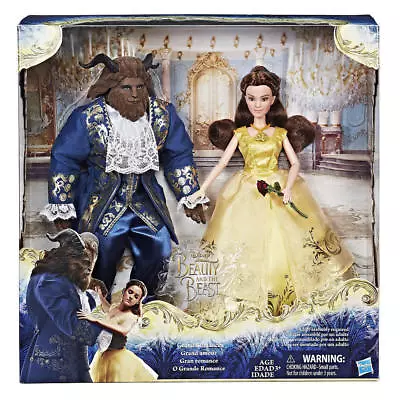 $70 • Buy New Beauty And The Beast Grand Romance Movie Dolls 2 Pack With Disney's Belle