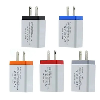 3 Multi-Port QC3.0 Fast Wall Charger USB Hub Power Adapter For IPhone Samsung • $4.88