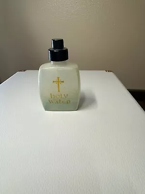 Vintage Catholic “Empty” Plastic Holy Water Bottle With Sprinkler Cap 3.5” X 2” • $6