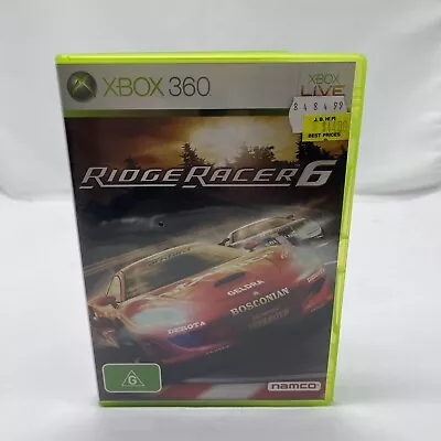 Ridge Racer 6 - Microsoft Xbox 360 Game - PAL Complete With Manual • $29.95