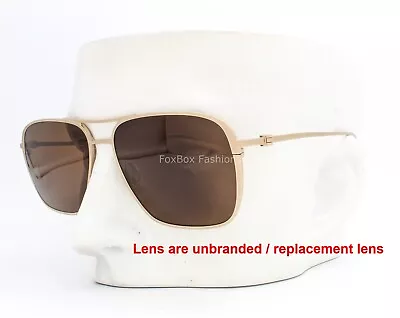 Maui Jim MJ 541-16A Beaches Sunglasses Matte Gold Titanium Polarized - Read • $119.50