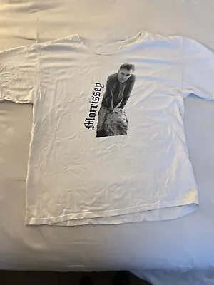 Vintage Morrissey T-Shirt XL Tour 2002 Vintage Rare The Smiths • $58