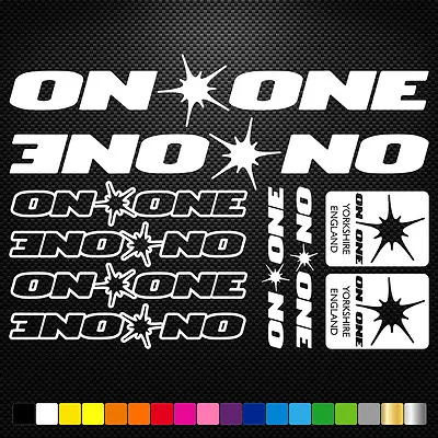 Fits On One Bikes Vinyl Decal Stickers Sheet Frame Cycle Cycling Bicycle  • £7.30