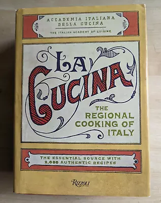 La Cucina: The Regional Cooking Of Italy 2012 NEW!!! • $27.50