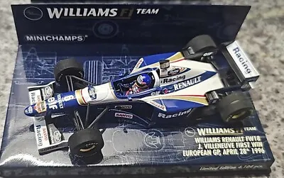 Minichamps 1/43 Diecast  Williams Renault F1 Fw18 J.villeneuve First Win ... • $8.70